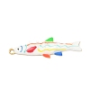 304 Stainless Steel Enamel Pendants SA-CBA800D-02E-G-1