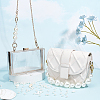 2Pcs 2 Style ABS Pearl & Acrylic Imitation Pearl Bag Strap FIND-WR0002-02-2