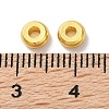 Rack Plating Brass Spacer Beads KK-F090-17G-01-3