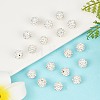 Czech Glass Rhinestones Beads RB-E482-8mm-001-5