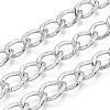 Aluminium Textured Curb Chains CHA-T001-45S-3