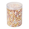 11 Strands 11 Styles Baking Paint Pearlized Glass Pearl Round Bead Strands HY-CW0001-04-8