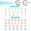 2Bags 2 Styles Initial Letter A~Z Alphabet Enamel Charms ENAM-TA0003-68-4