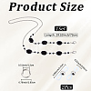 Acrylic Oval Beads Eyeglass Chains AJEW-CN0006-71B-2