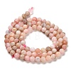 Natural Pink Opal Beads Strands X-G-B107-A10-07-3