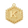 Brass Pendants KK-B126-01G-K-1