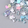 Plastic & Resin & Glass Shining Nail Art Glitter MRMJ-T080-13E-3