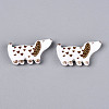 Printed Opaque Resin Beads RESI-N043-04B-1