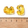 Transparent Glass Enamel Beads LAMP-V001-08F-3