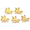PVD Vacuum Plating 304 Stainless Steel Charms STAS-N092-94G-1