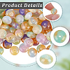 108Pcs 9 Colors Opaque Resin Beads FIND-PA0001-75-5