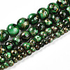 Baking Paint Glass Beads X1-DGLA-N003-6mm-B09-2