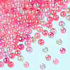5 Colors Transparent Acrylic Beads MACR-PA0001-03B-02-7