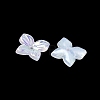 Iridescent Plating Acrylic Bead Caps AC-CBA81FF-03-3