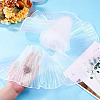 5 Yards Polyester Ruffled Ribbon OCOR-TA0004-06G-7