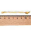 Brass Chain Extender KK-G546-03G-3