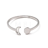 304 Stainless Steel Open Cuff Rings RJEW-Q808-01C-P-2