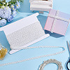 4.7Yards Plastic Beads Ribbon OCOR-HY0001-84B-4