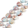 Synthetic Shoushan Stone Beads Strands G-C116-A35-01-1-2