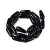 Opaque Glass Beads Strands X-GLAA-Q113-03A-C06-2
