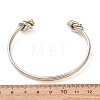 304 Stainless Steel Cuff Bangles for Women SA-CBA2192-07GP-5