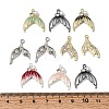 Alloy Enamel Pendants RB-CBAE3B4-01-4