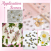 100Pcs 2 Colors Alloy Cabochons FIND-SC0022-09-6