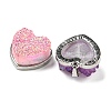 Eletroplated Natural Druzy Agate Pendants G-G131-01P-2