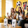 15Pcs Football Pattern Paper Bakery Bags ABAG-TA0002-32A-9