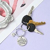 Titanium Steel & Alloy Keychain KEYC-YW00043-6