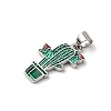Brass Enamel Pendants FIND-I054-01D-P-2