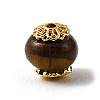 Natural Tiger Eye Beads KK-D262-01G-01-1
