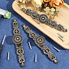 Flower Zinc Alloy Drawer Handle FIND-WH0366-397AB-03-5