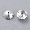 201 Stainless Steel Bead Caps STAS-K210-01B-S-2