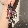 Metal Sun Moon Star Hanging Ornaments PW-WGC079C-01-2