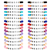 30Pcs Handmade Polymer Clay & Acrylic Bead Bracelets BJEW-PH02007-1