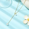 304 Stainless Steel Lariat Necklaces NJEW-JN06155-1