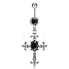 Cross Alloy Body Jewelry RELI-PW0001-066C-1