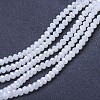 Electroplate Glass Beads Strands EGLA-A044-J1mm-B05-1