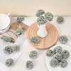 20Pcs Chrysanthemum Flower Ornaments AJEW-CN0003-07E-4