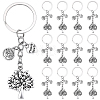 20Pcs Alloy Keychains KEYC-SC00047-1