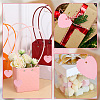 100Pcs Lace Edged Heart Paper Gift Tags CDIS-CP0001-01A-4
