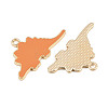 Alloy Enamel Pendants ENAM-D312-01G-3