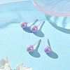 Hypoallergenic Bioceramics Zirconia Ceramic Stud Earrings EJEW-Z023-13A-2