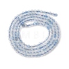 Natural Aquamarine Beads Strands G-F509-02-2mm-5