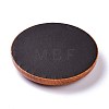 Flat Round Wood Pesentation Jewelry Bracelets Display Tray ODIS-P008-15B-01-4