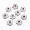 Tibetan Style Caps TIBEB-Q022-P-FF-1