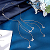 Zinc Alloy Rhinestone Hair Bands OHAR-WH20007-01A-P-4