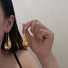 Alloy Hoop Earrings for Women WG1358A-01-2