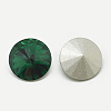 Pointed Back Glass Rhinestone Cabochons RGLA-T086-6mm-15-2